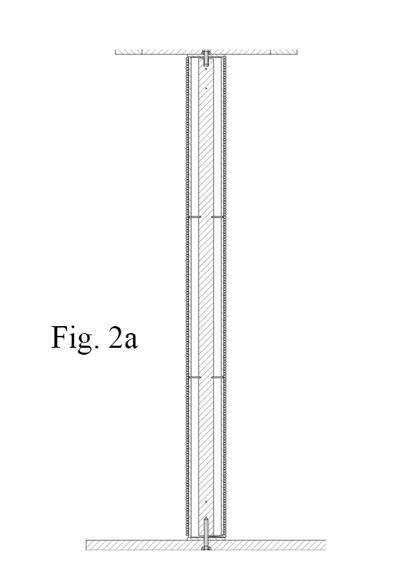 "Fig. 2a" Technical Cross-section drawing of Leaf Tree